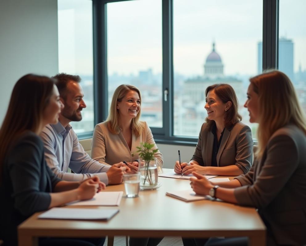 Austria Travel Insights Team bei einem Treffen in Wien