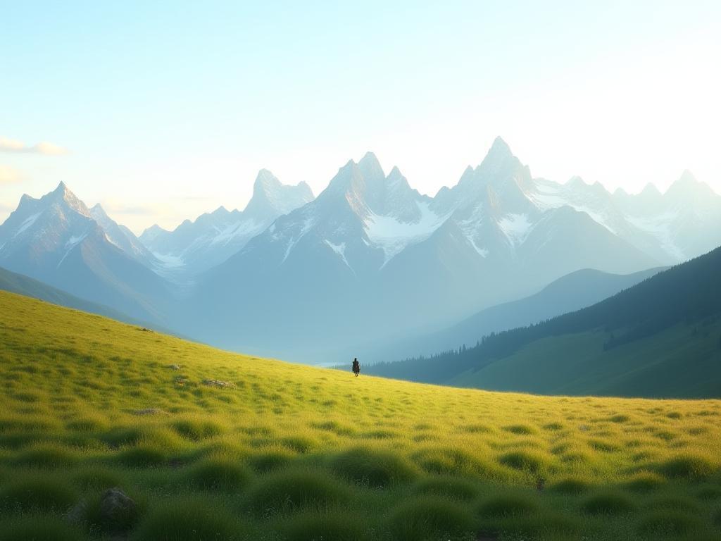 Atemberaubende Berglandschaft Österreichs