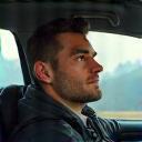Aleksandar Petrovic im Mietauto